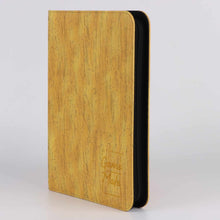 Load image into Gallery viewer, Premium 9 Pocket Woodgrain Zippered Binder
